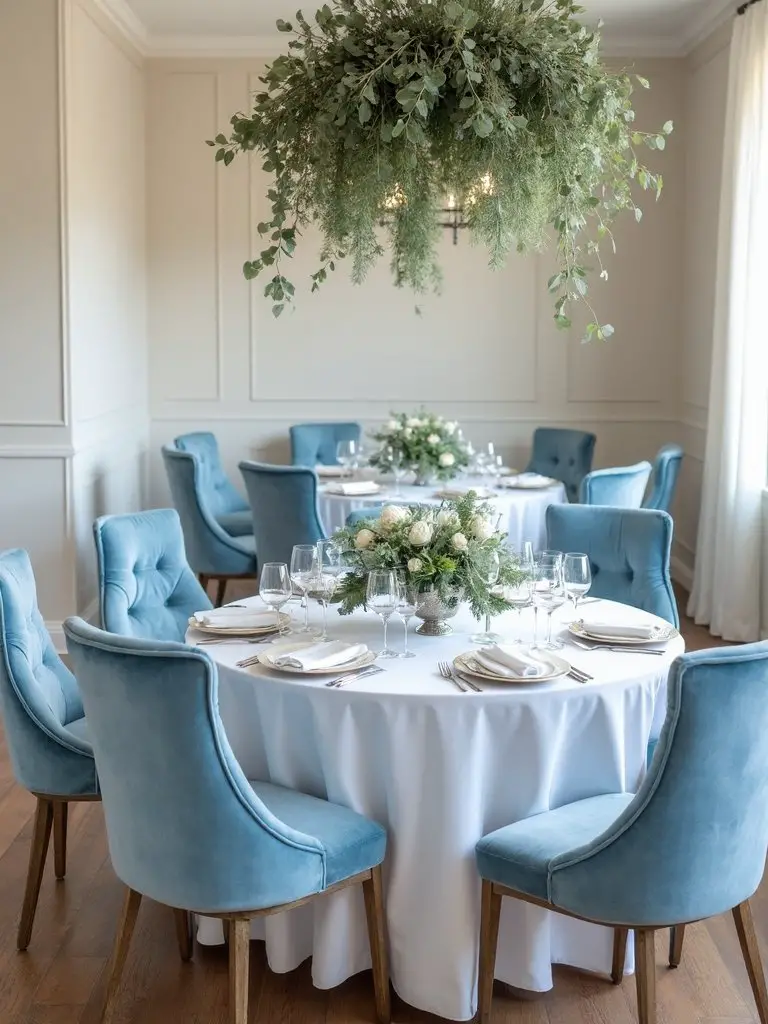 inviting circular seating arrangement