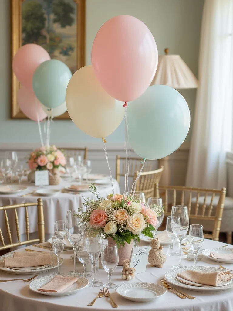 literary themed baby shower centerpieces
