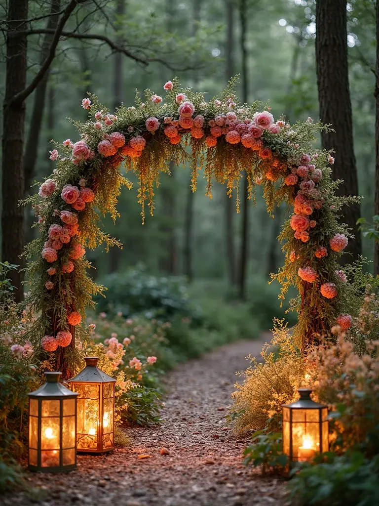 living floral arch enchantment