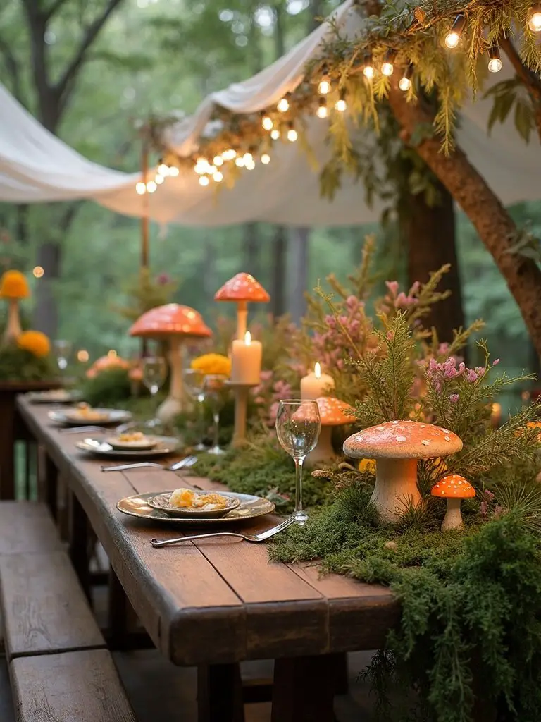 magical fairy light installation