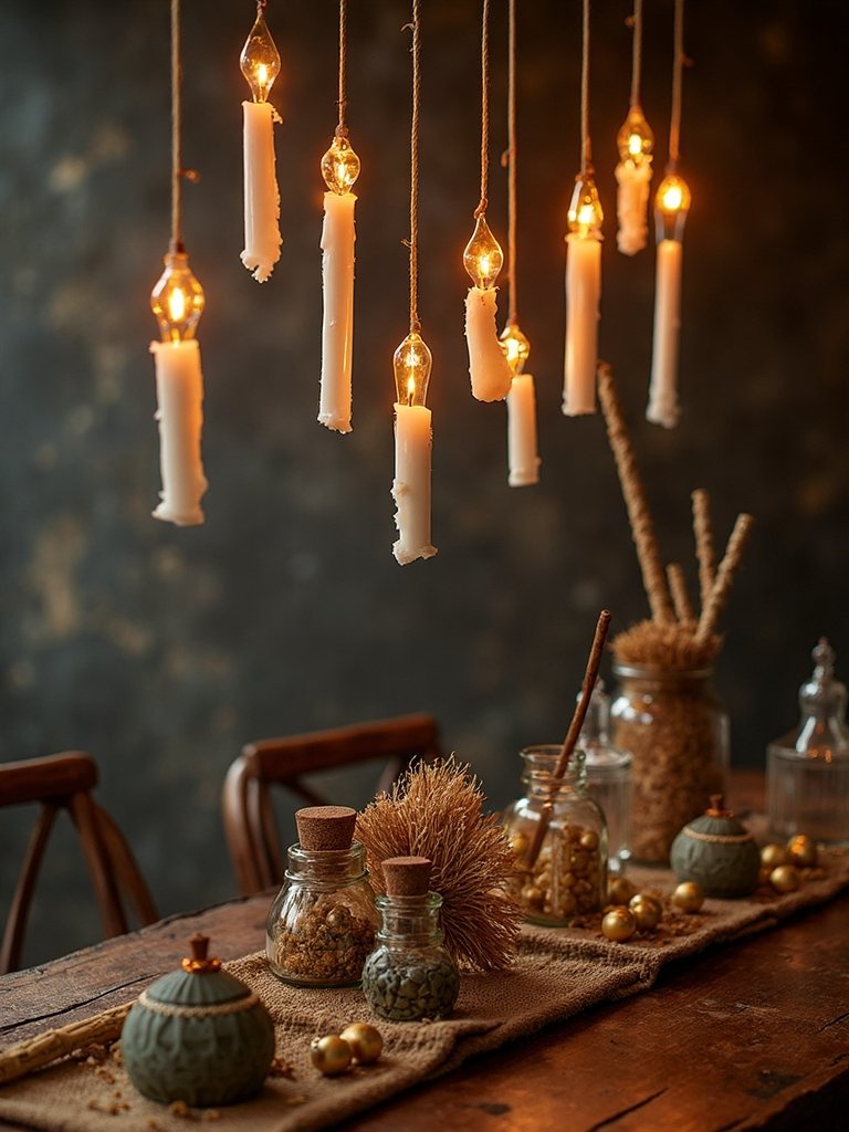 magical floating candle decorations