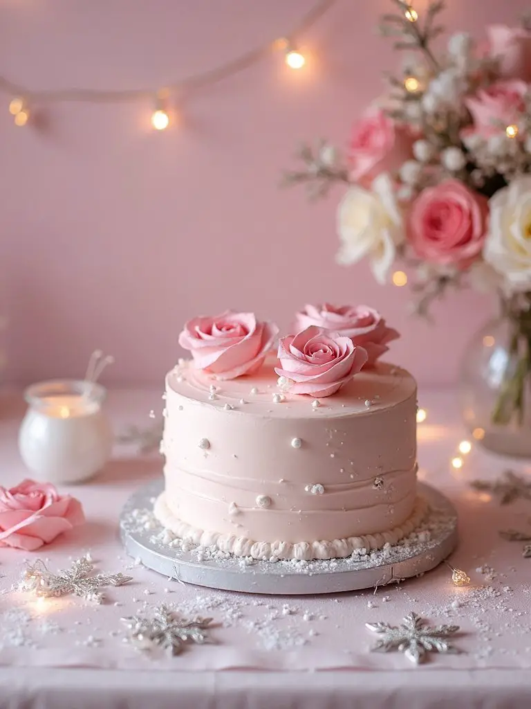 magical pink winter celebration