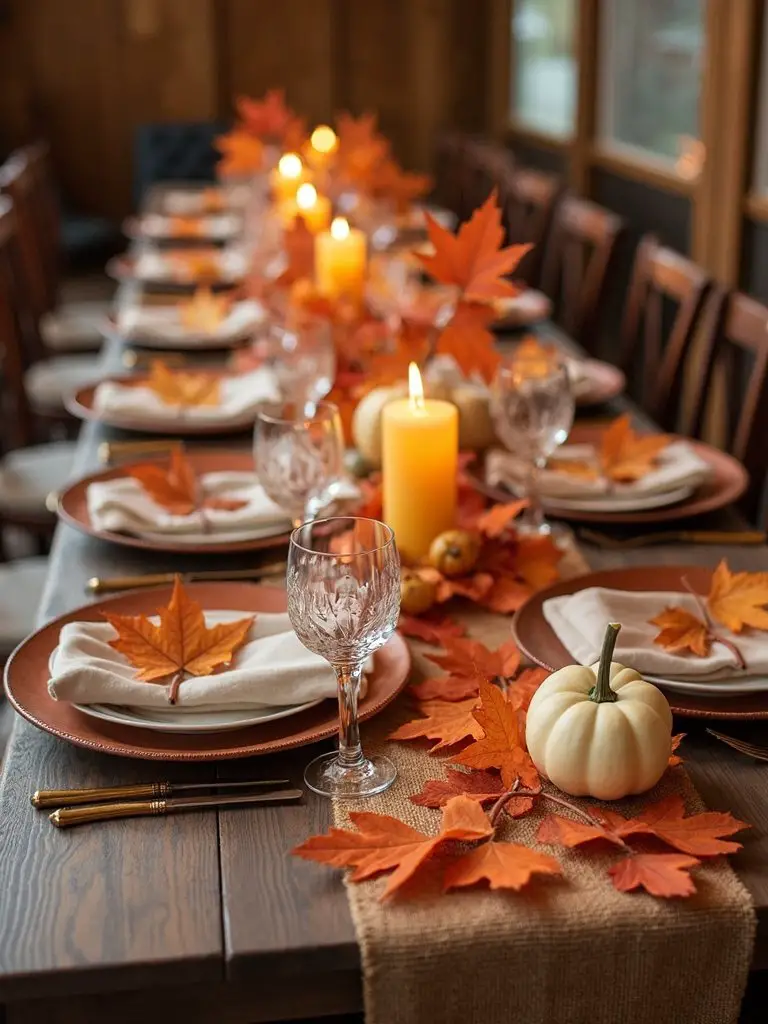 maple themed autumn celebration ideas