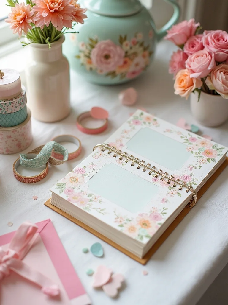 memory book crafting station