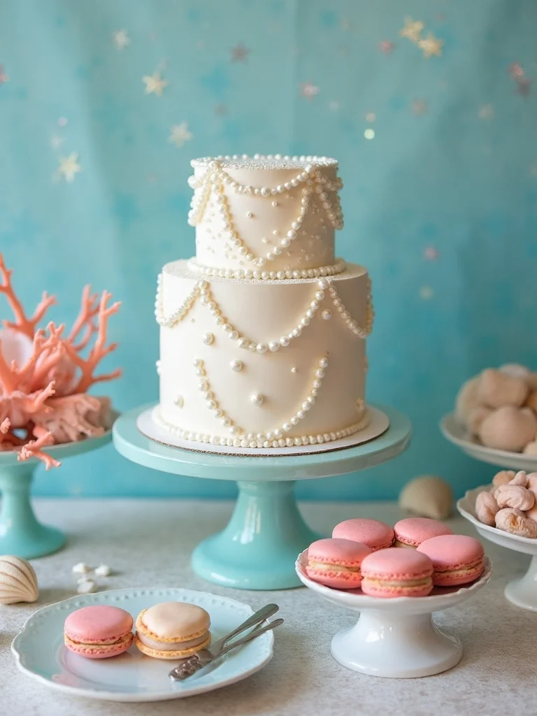 mesmerizing underwater cake reveal