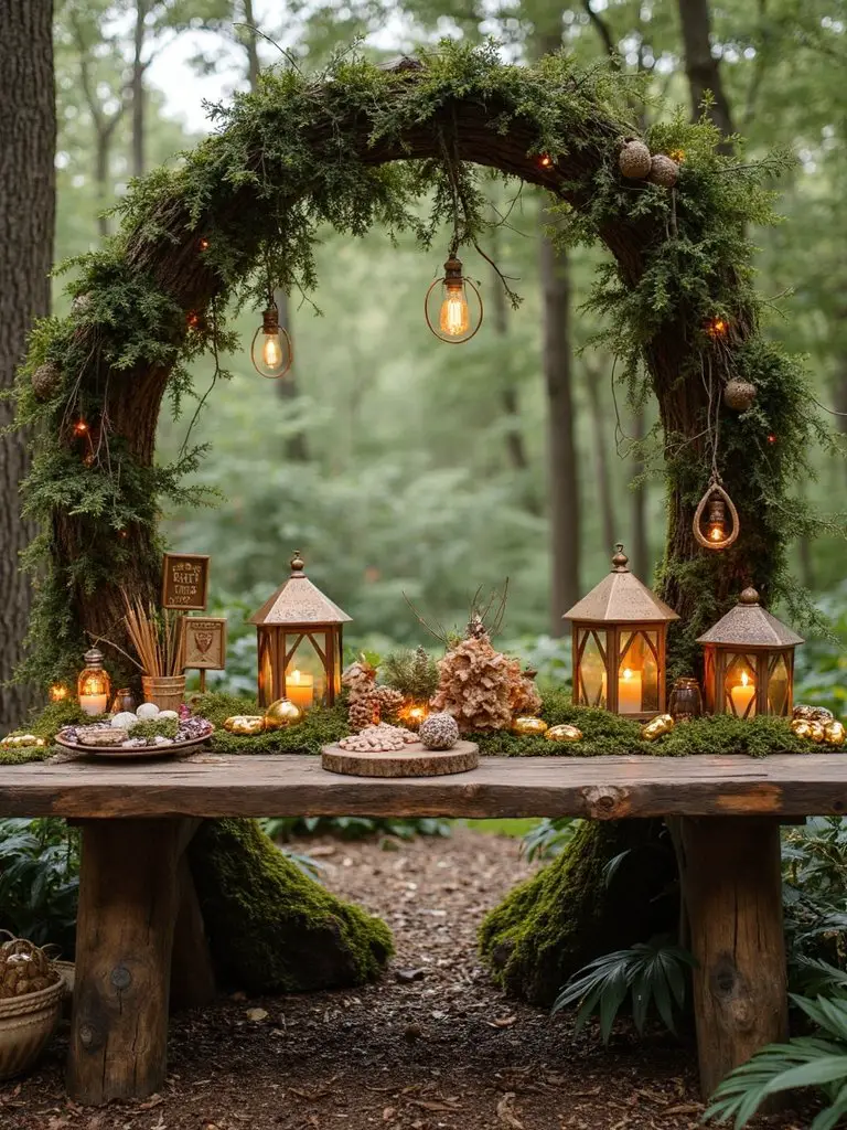 middle earth themed gift station