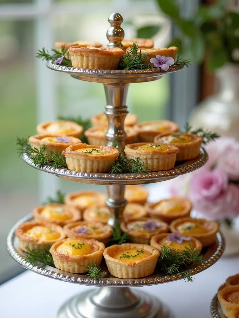 mini quiche variety platter