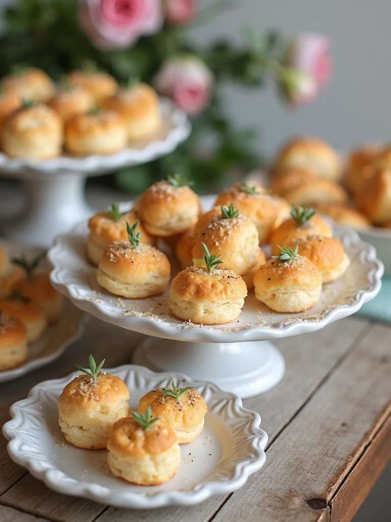 miniature ham biscuit bites