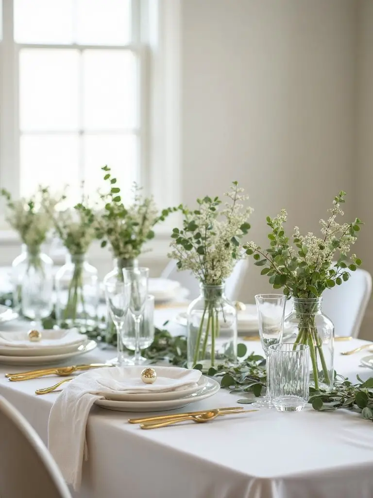 minimalist elegant table settings