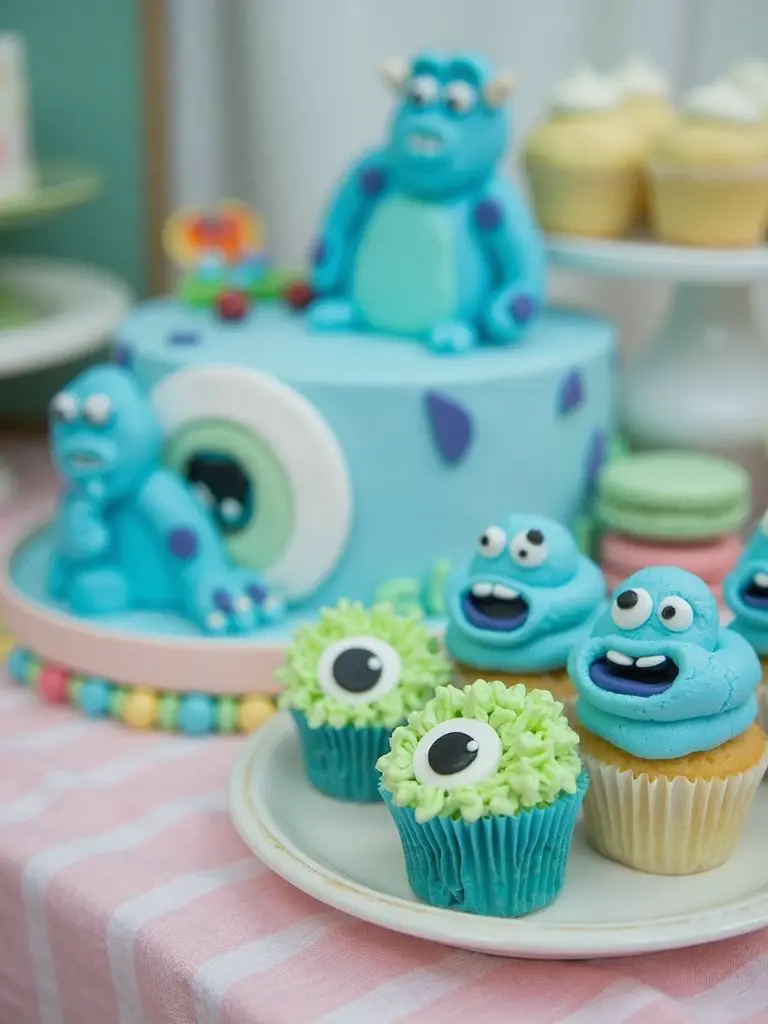 monster themed cake ideas