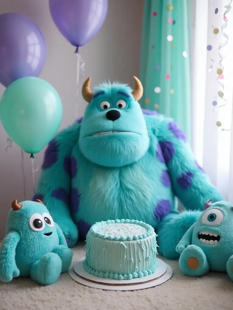monsters inc baby shower ideas