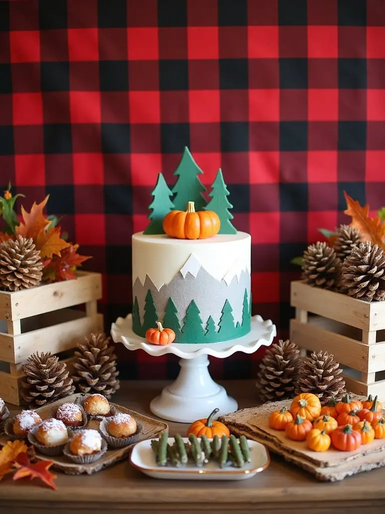 mountain themed baby shower