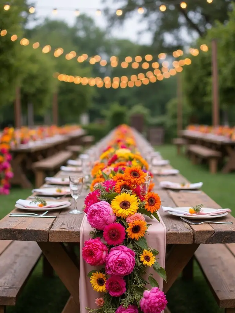 natural botanical layered romantic