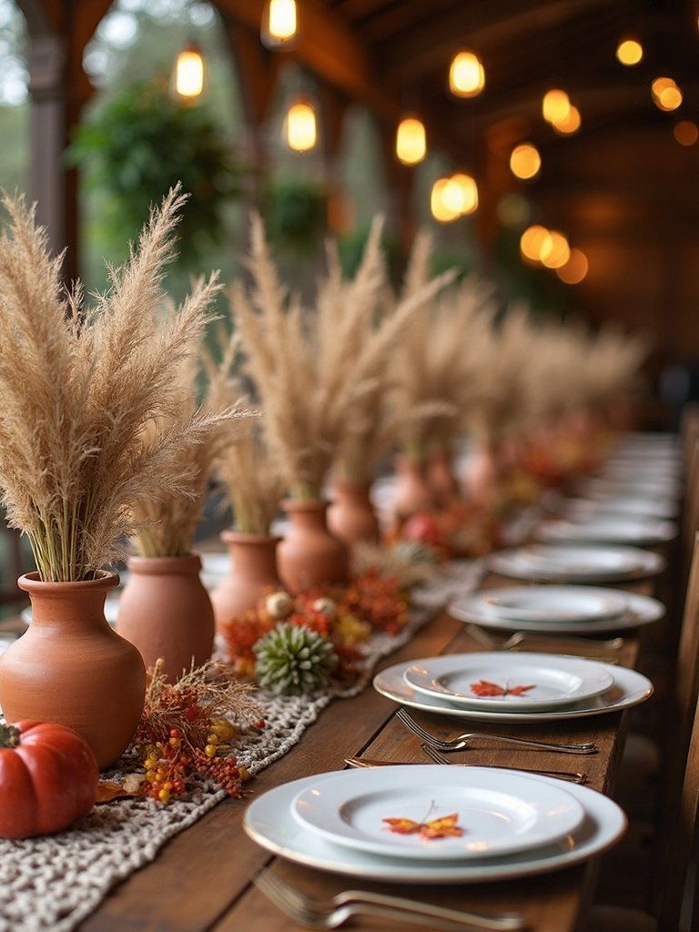 nature inspired cozy centerpieces