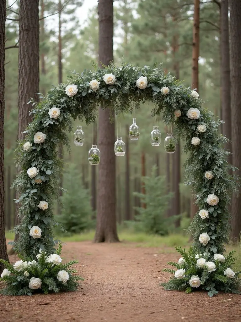 nature inspired wedding decor