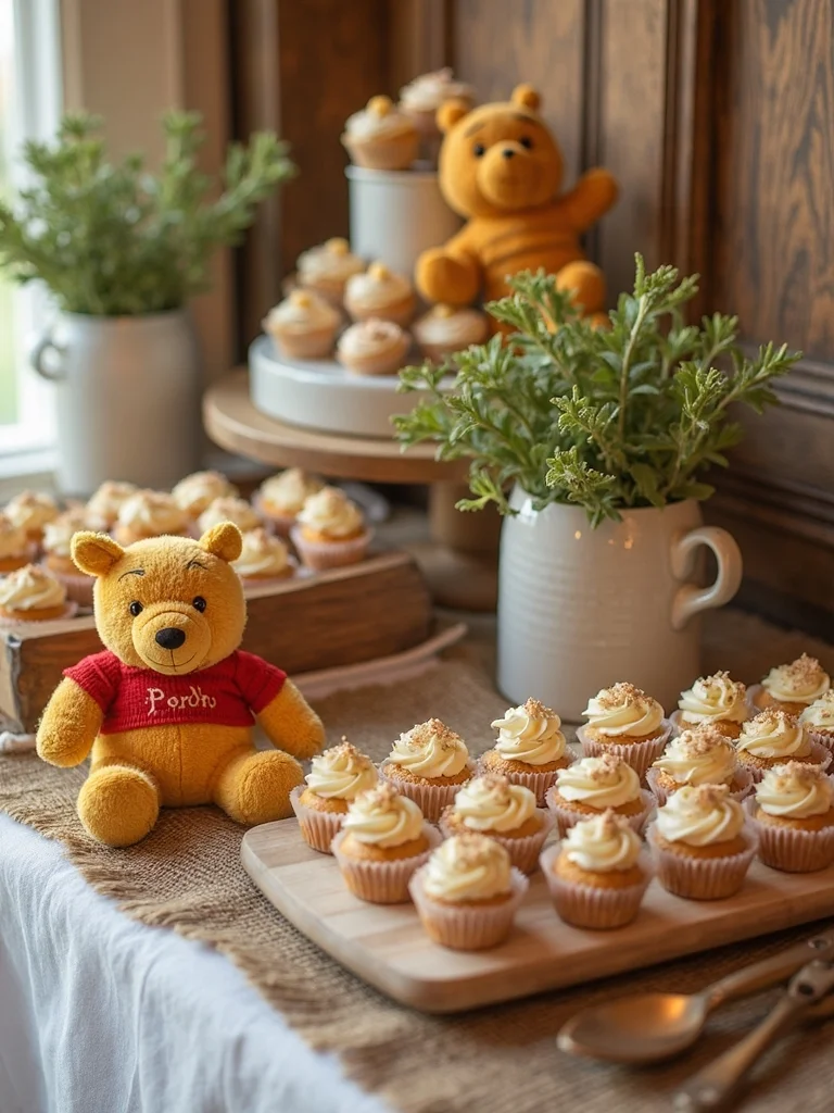 nostalgic pooh themed desserts
