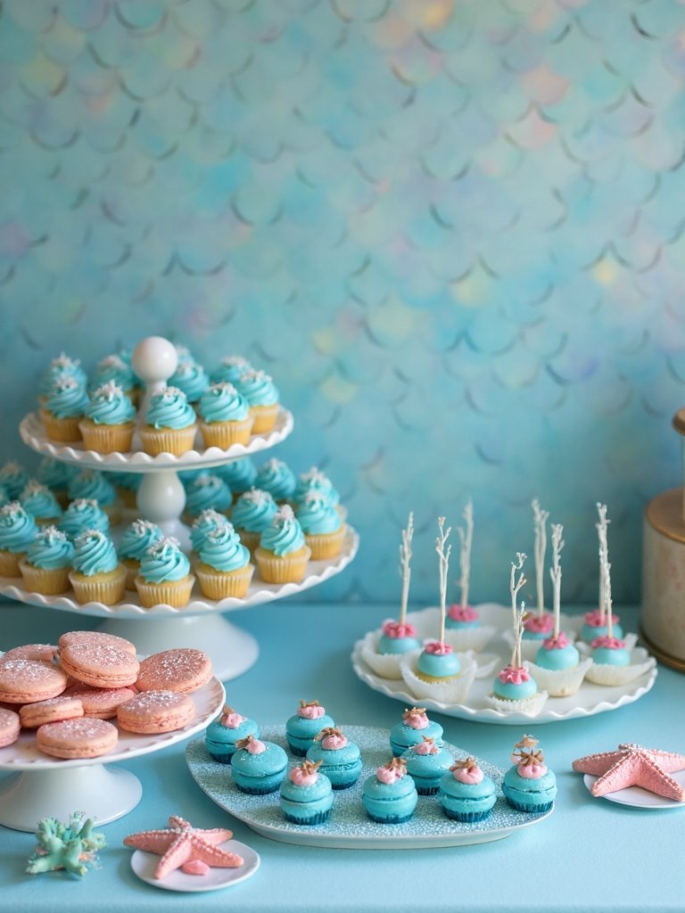 ocean themed baby shower treats