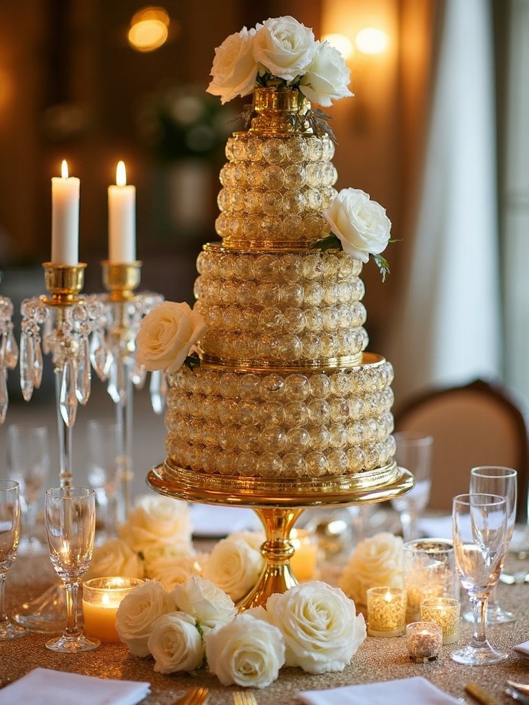 opulent vintage hollywood wedding glamour
