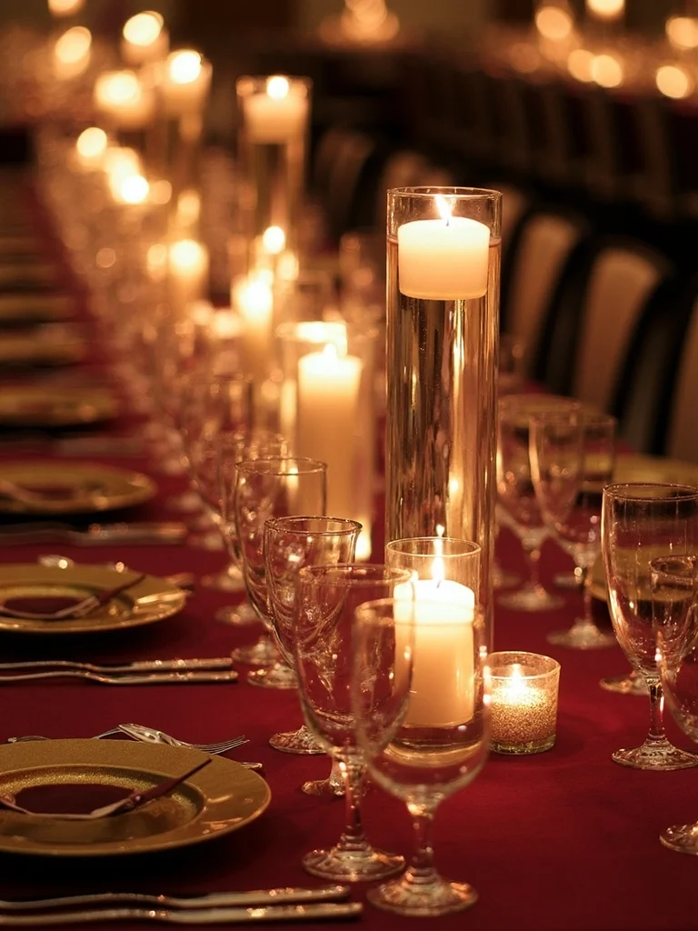 opulent wedding table settings