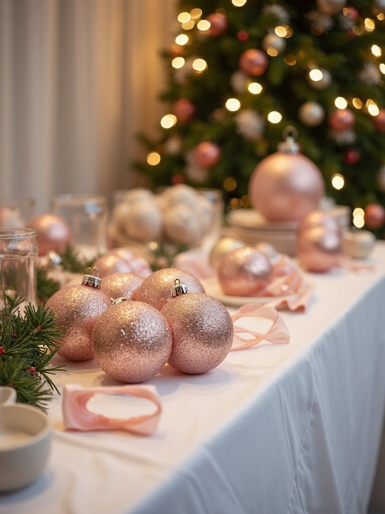 ornament making baby shower station