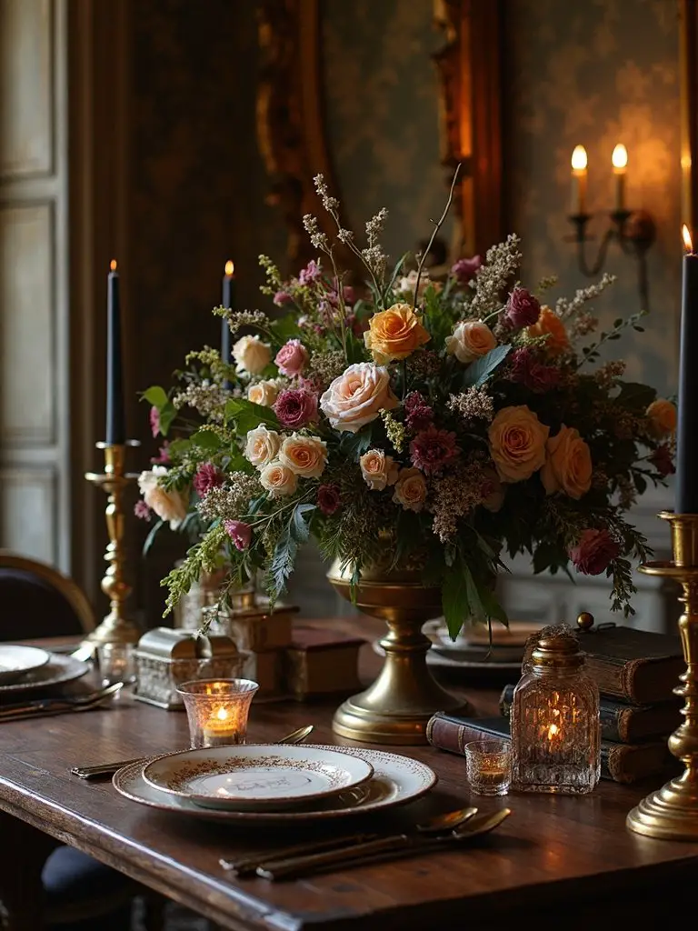 ornate scholarly moody sophisticated