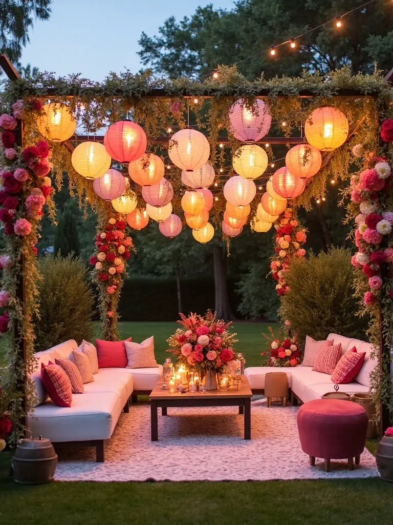 outdoor celebration photo opportunities bold statement stylish reception