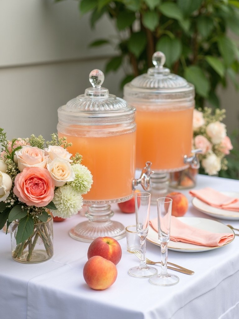 peach punch beverage station