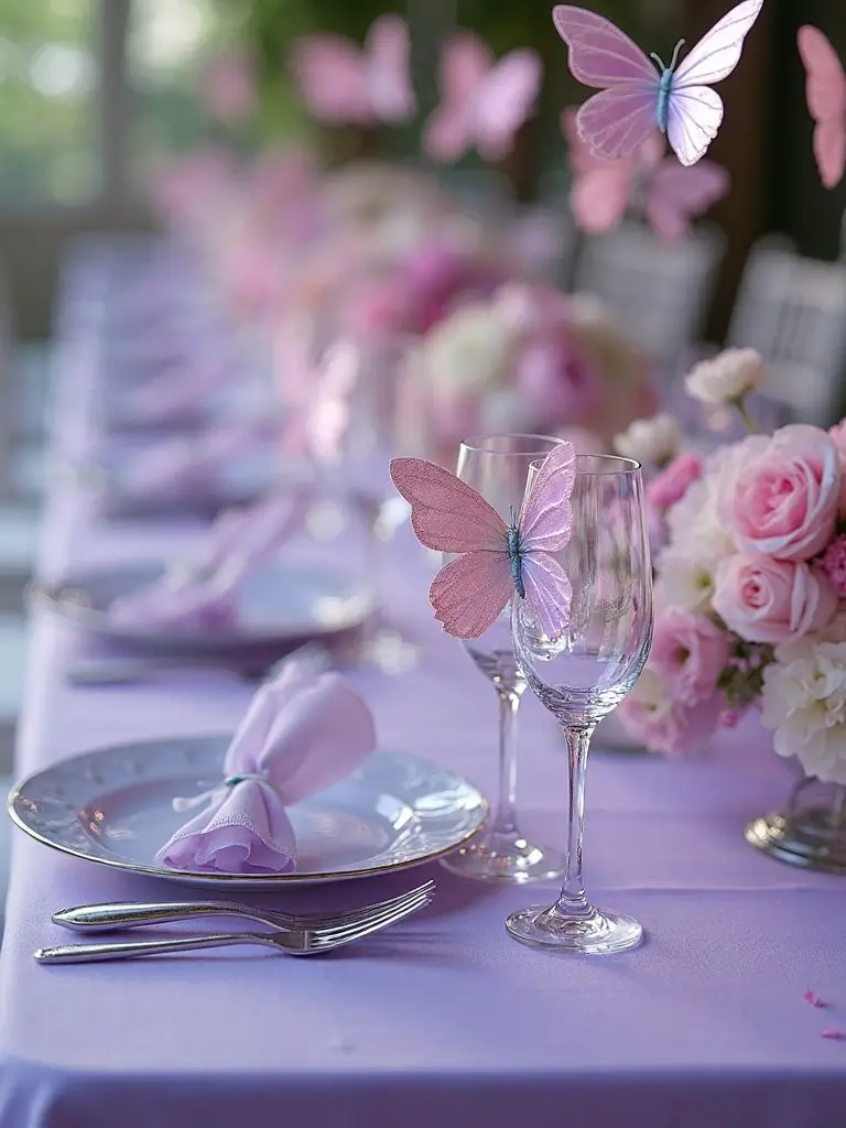 personalized butterfly wing settings