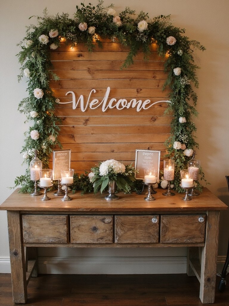 personalized handcrafted wooden welcome boards