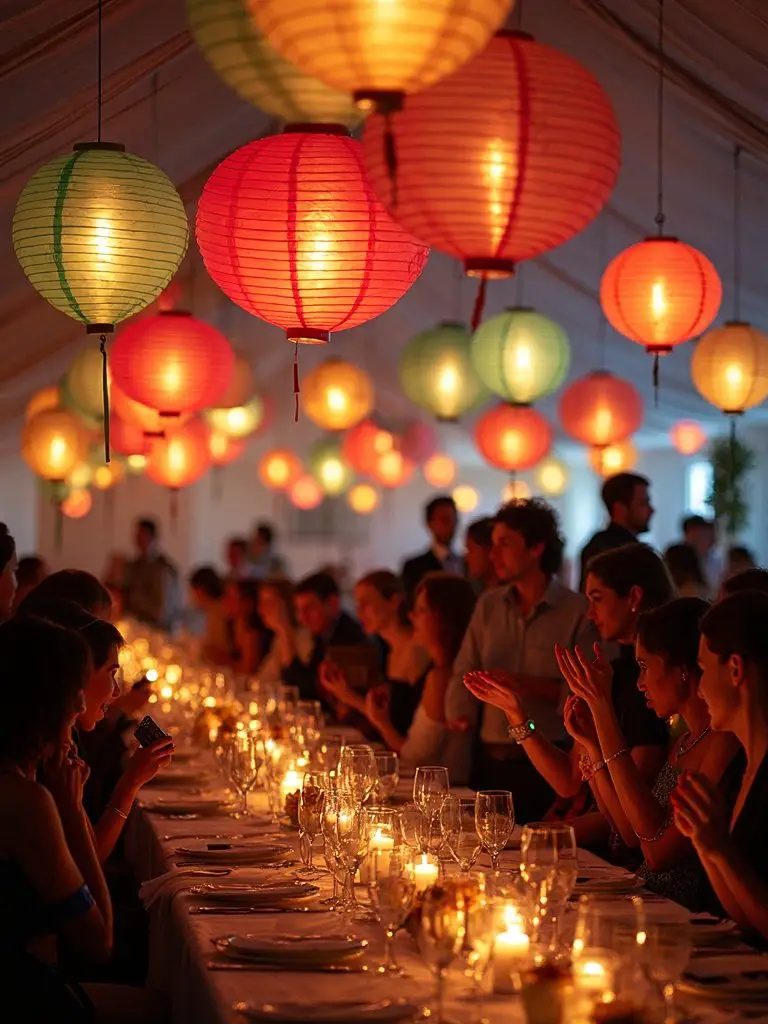 personalized interactive paper lantern decorations