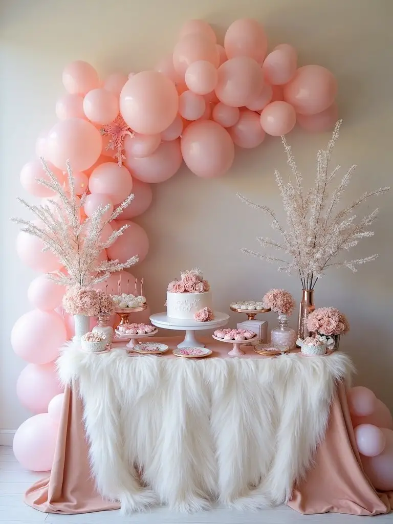 personalized pink winter welcome
