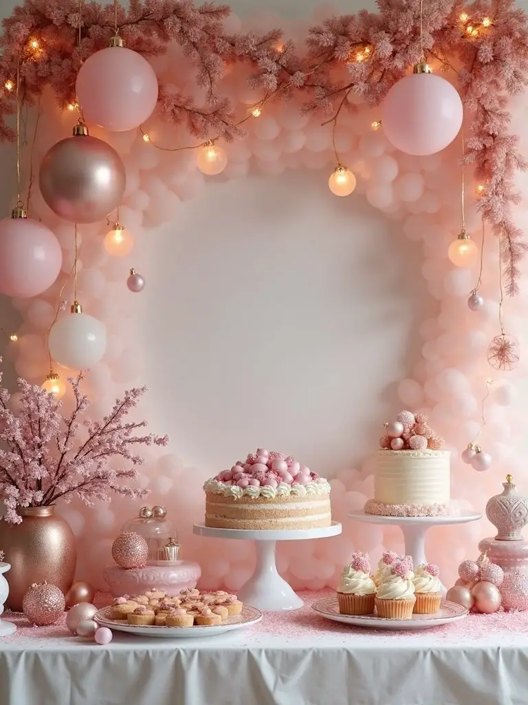 pink christmas baby shower games