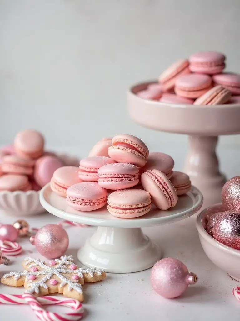 pink winter wonderland sweets