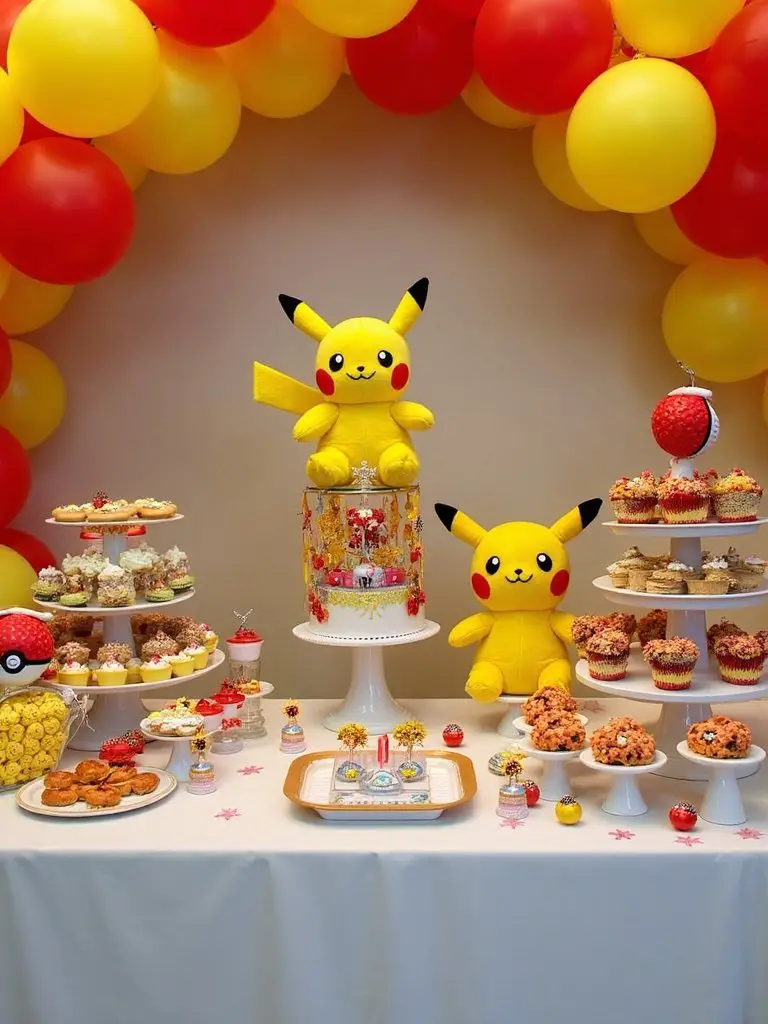 pokemon themed baby shower invitation
