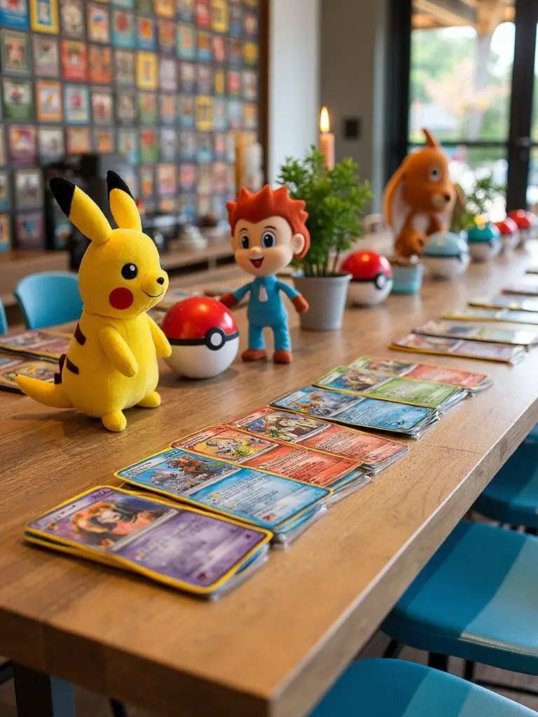 pokemon trading card station