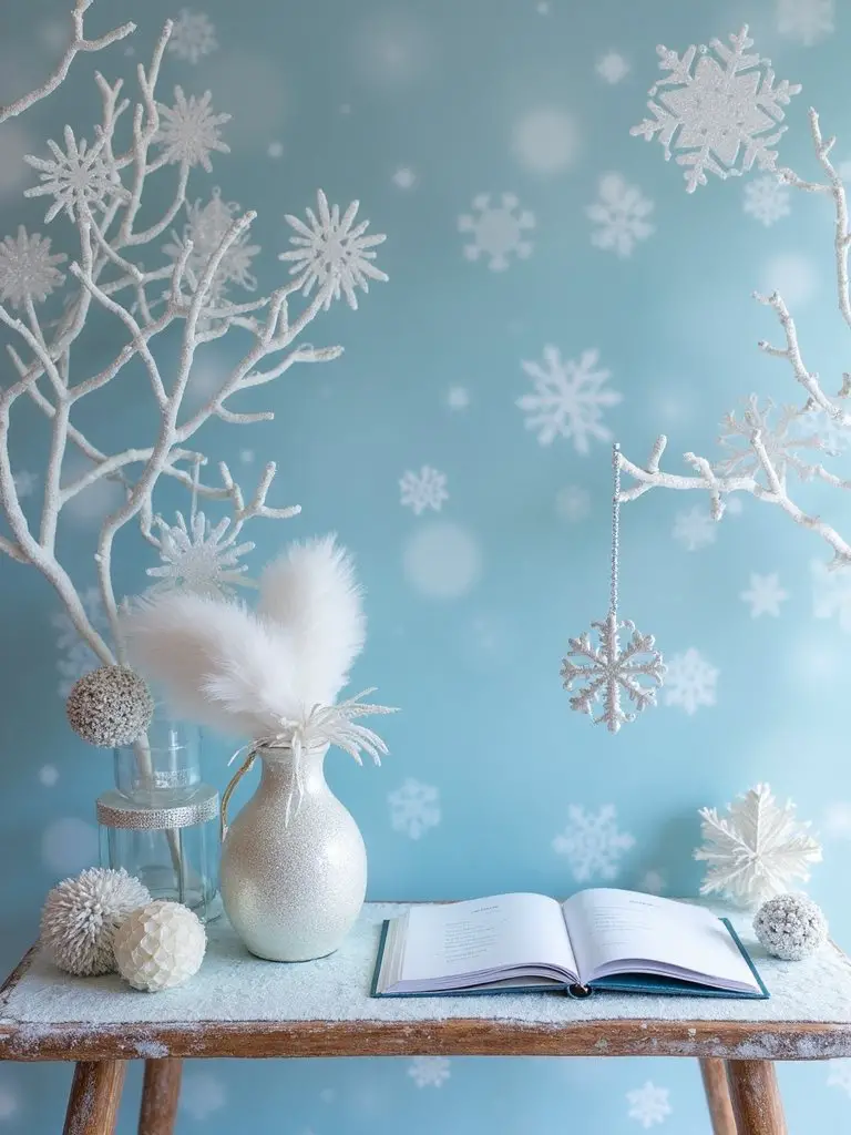 powder blue guest book
