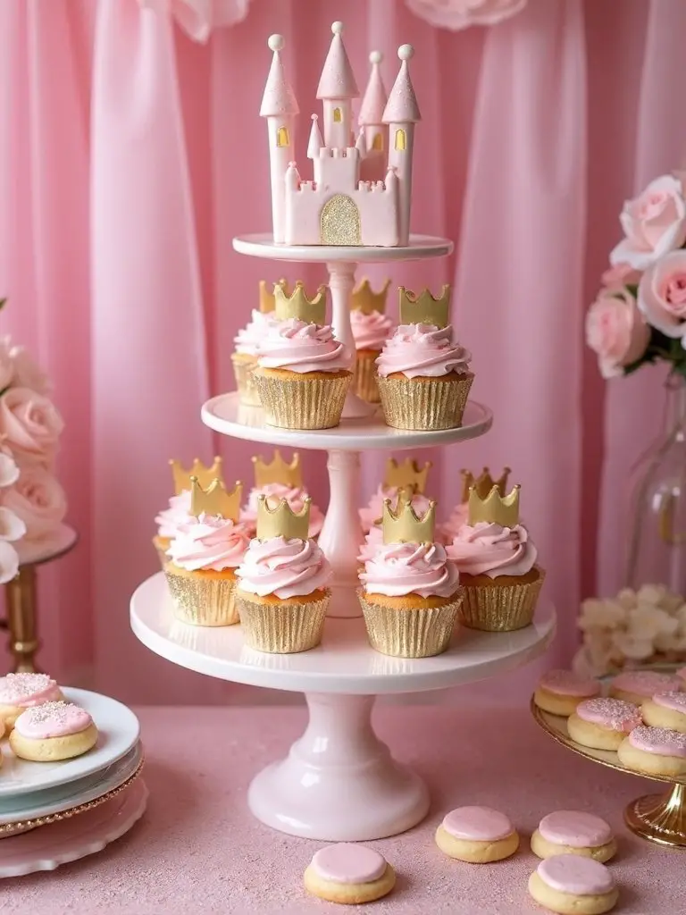 princess themed cupcake decorations
