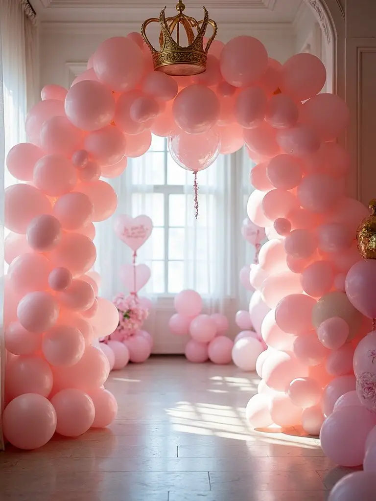 princess themed welcome sign