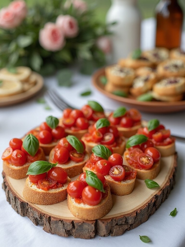 quick mediterranean tomato appetizer