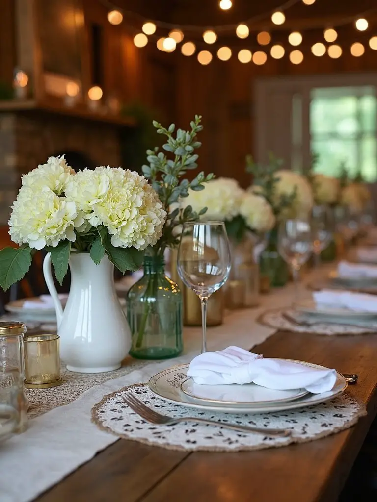 refined layered heirloom rustic romantic