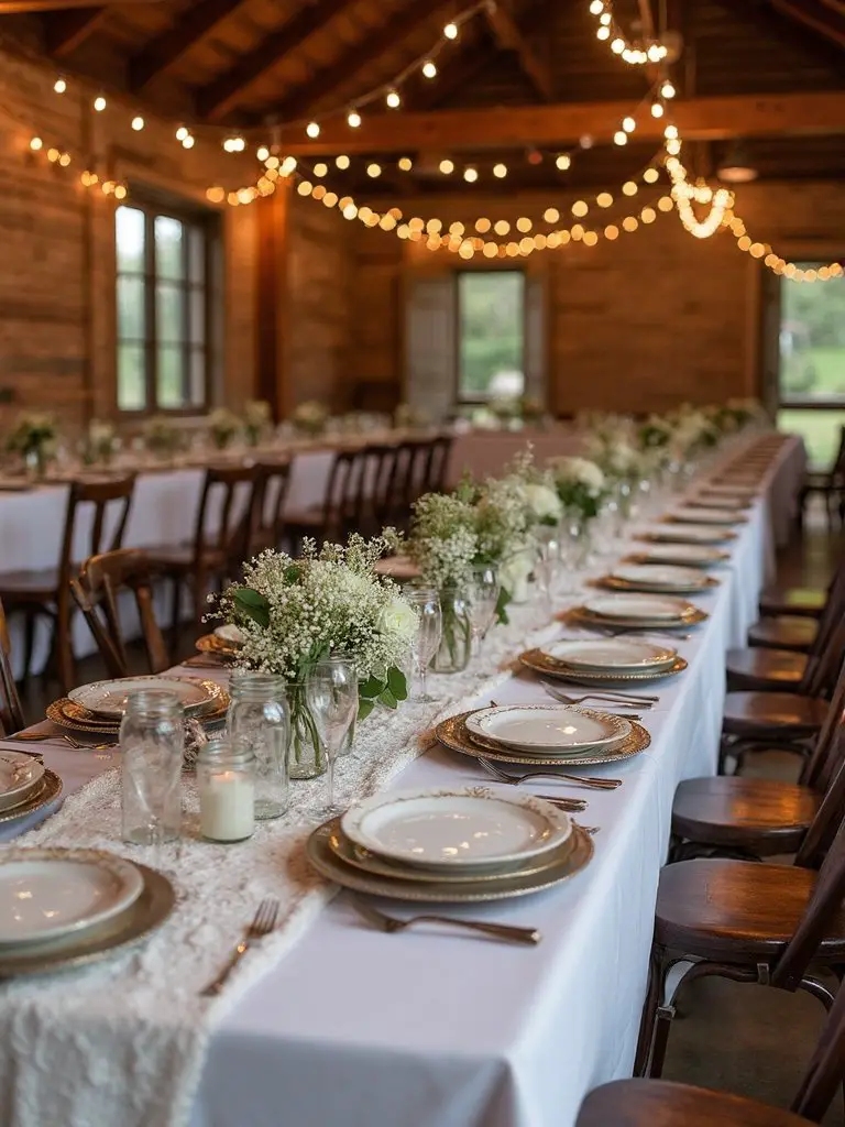 refined rustic southern charm centerpiece