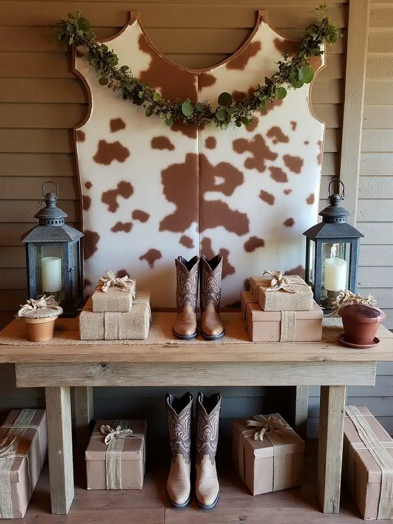 rodeo baby shower organization