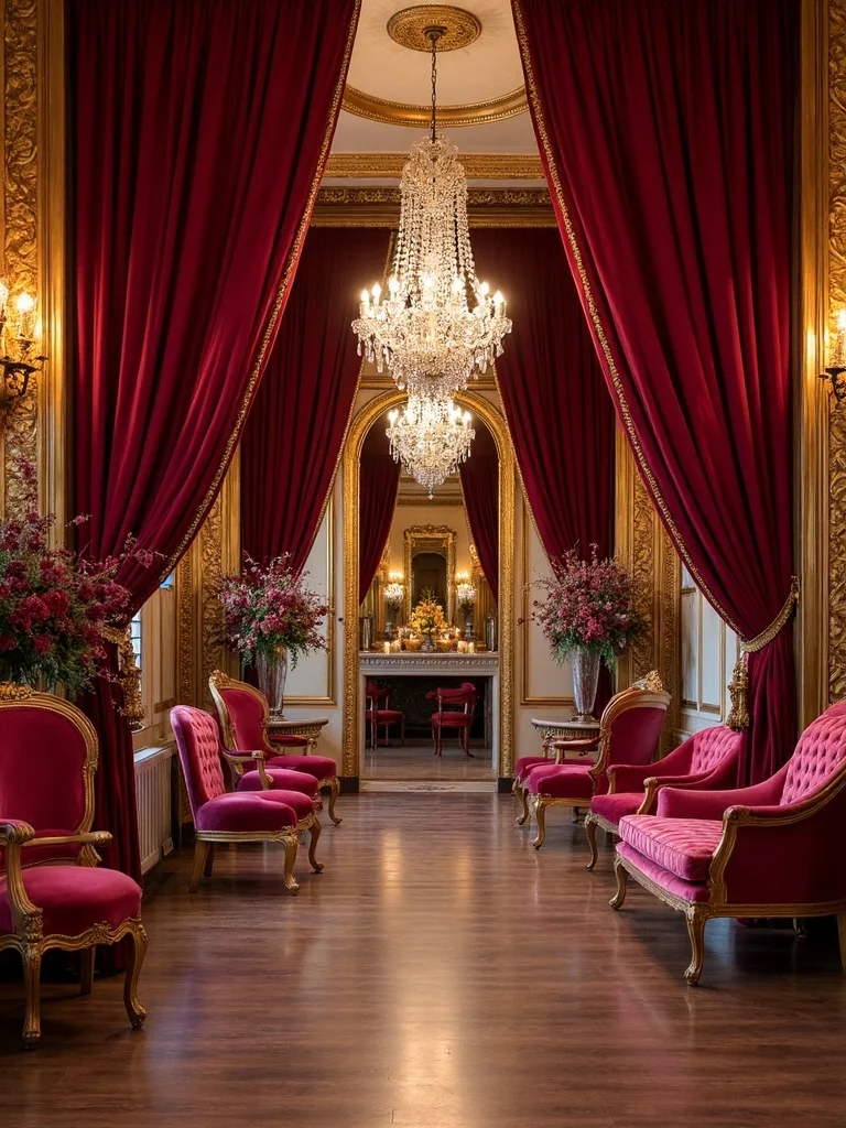 romantic luxurious sophisticated photo backdrop