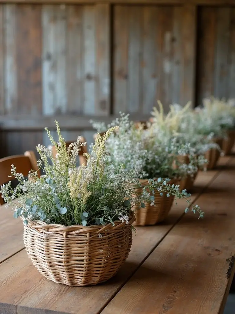rustic charming budget friendly floral arrangements