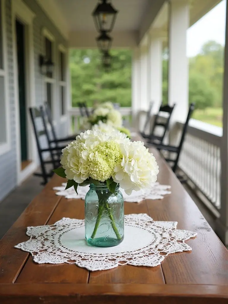 rustic charming heirloom porch furniture
