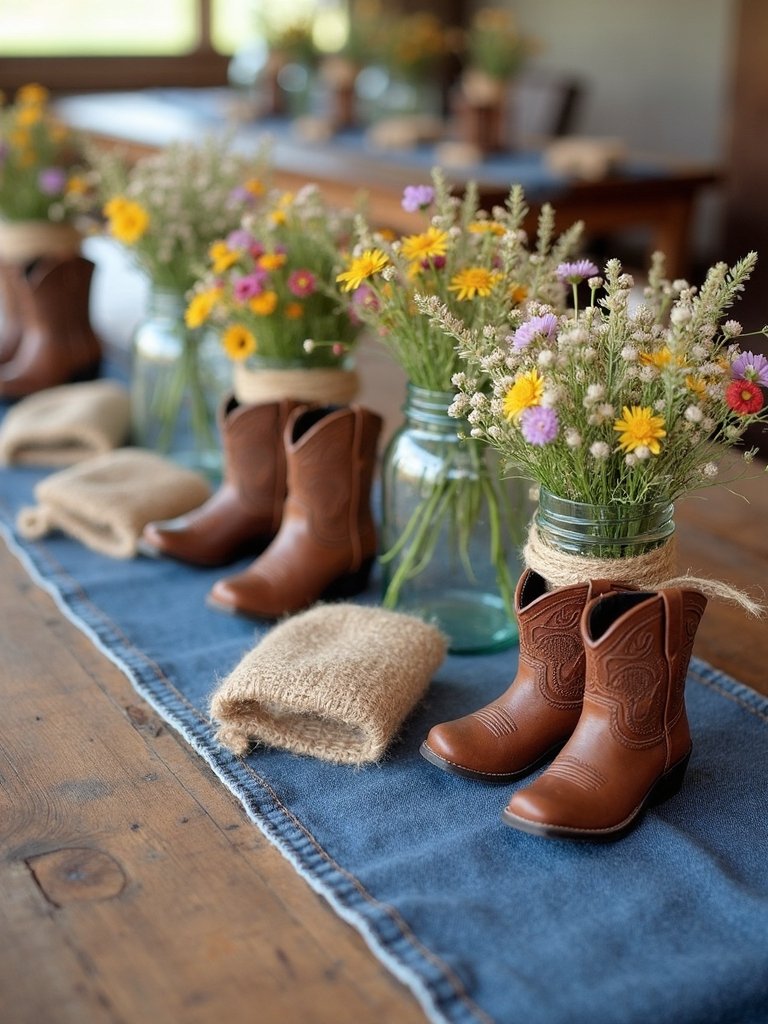 rustic cowboy baby shower