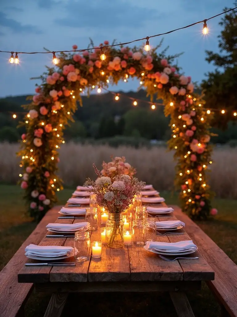 rustic floral charm timeless