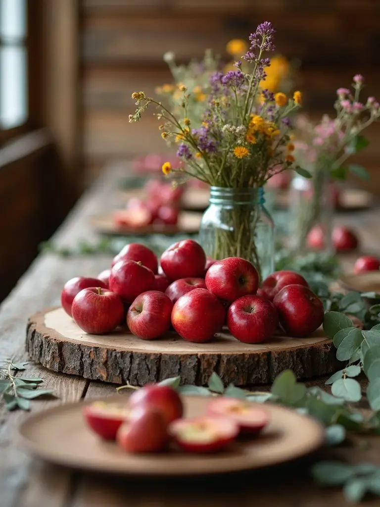 rustic natural charming orchard inspired