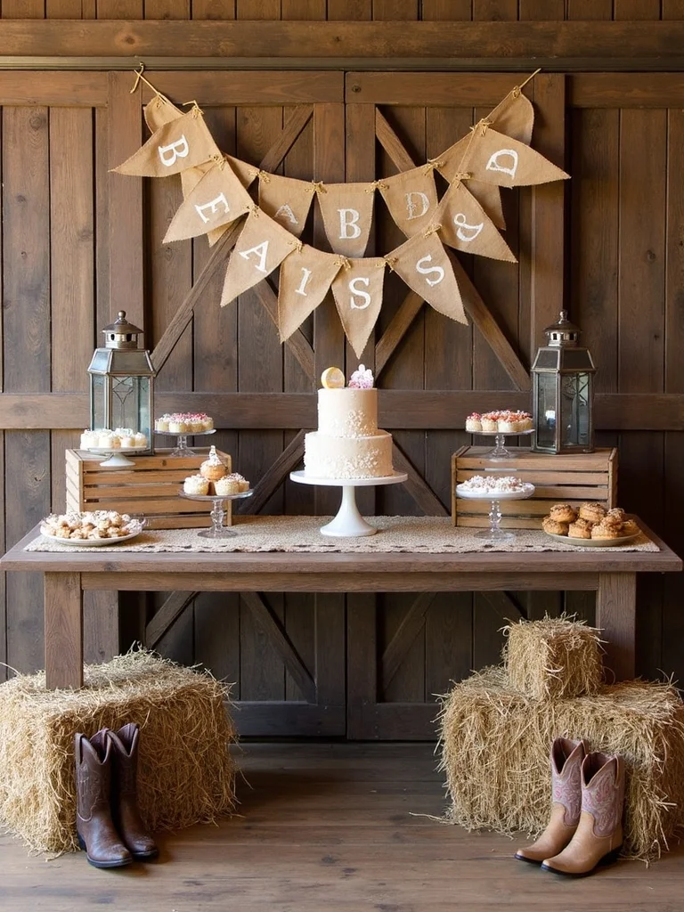 rustic ranch baby shower