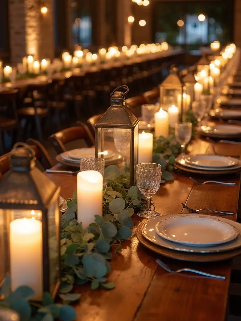 rustic romantic nature inspired wedding decor